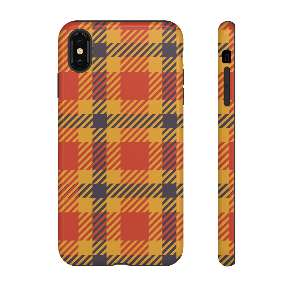 Orange Flannel - Protective Phone Case