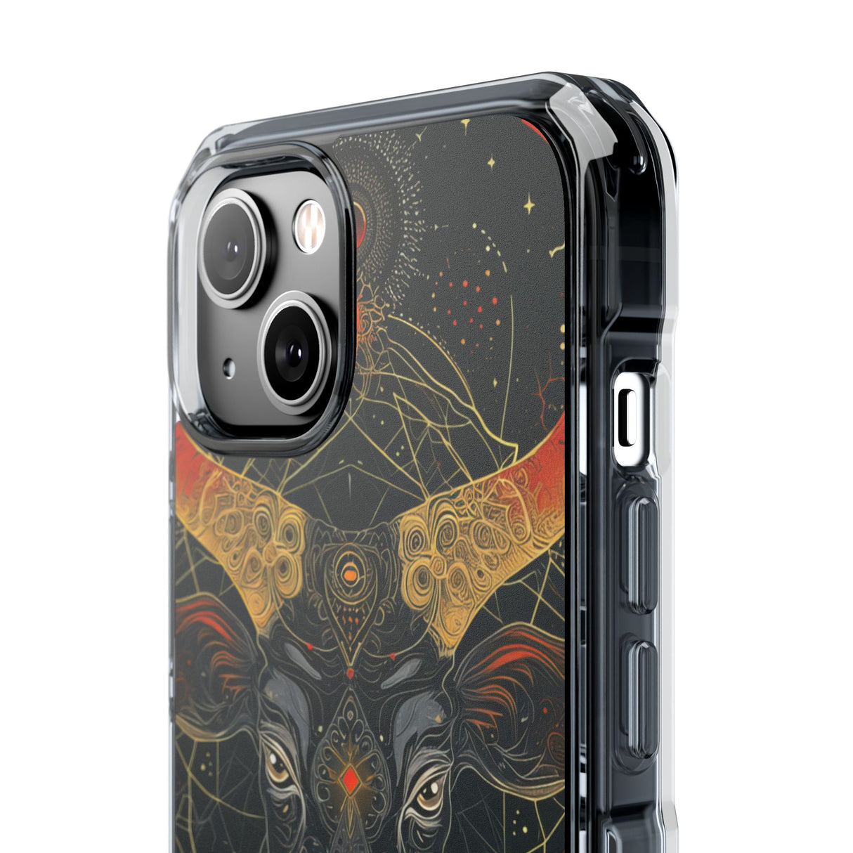 Celestial Taurus Mystique – Handyhülle für iPhone (Clear Impact – Magnetisch)