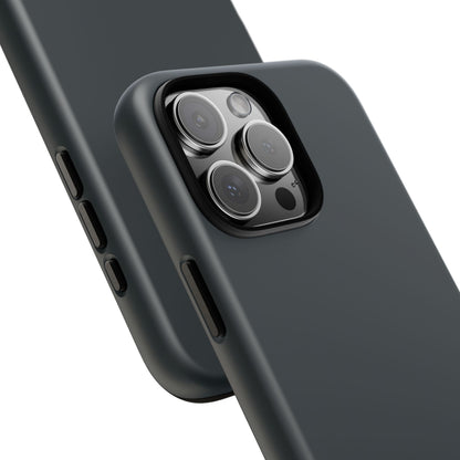 Gunmetal iPhone Hülle - Robust