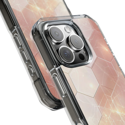 Honeycomb Glow iPhone 16 Pro Case - Impact