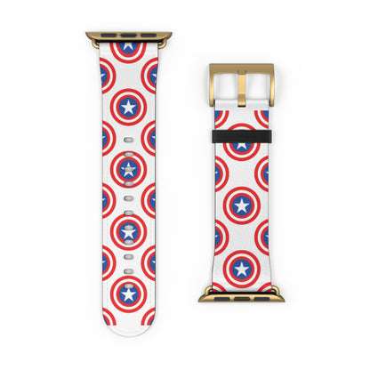 Star Shield Pattern - Watch Band