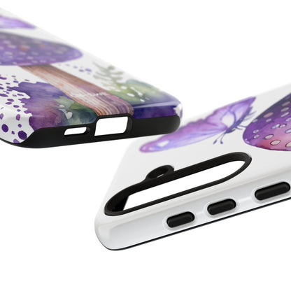 Whimsical Butterfly Perch - Samsung Case