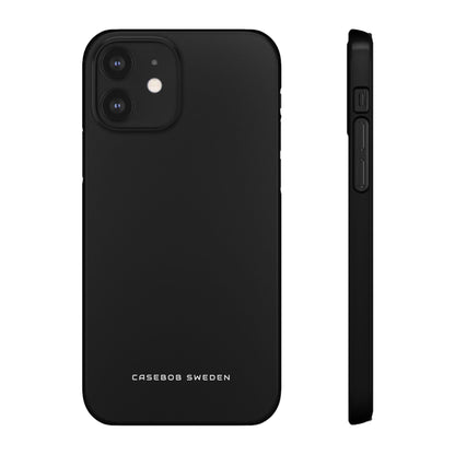 Black iPhone 12 - Slim Phone Case