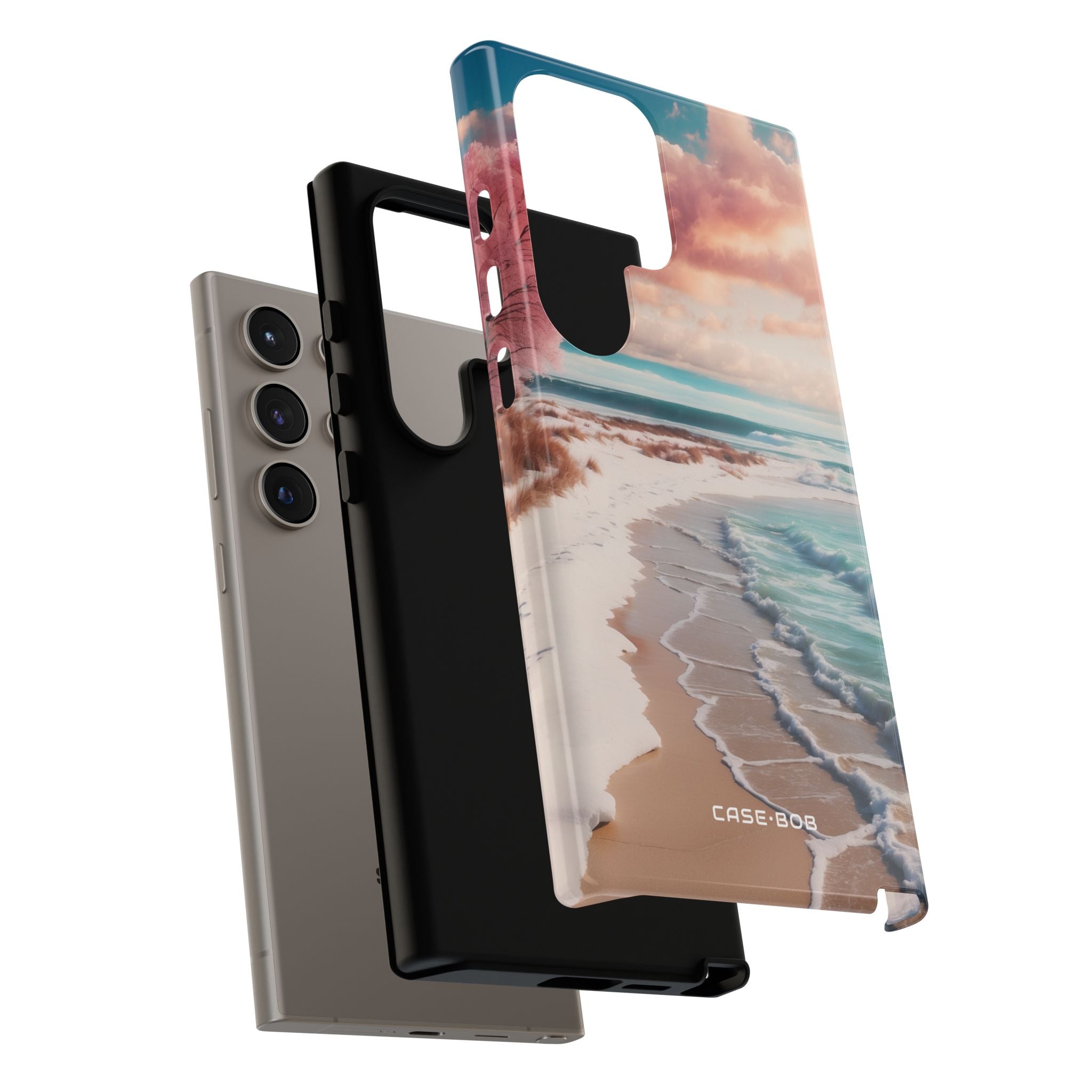 Pink Tree Breeze Samsung S24 Ultra Case - Tough