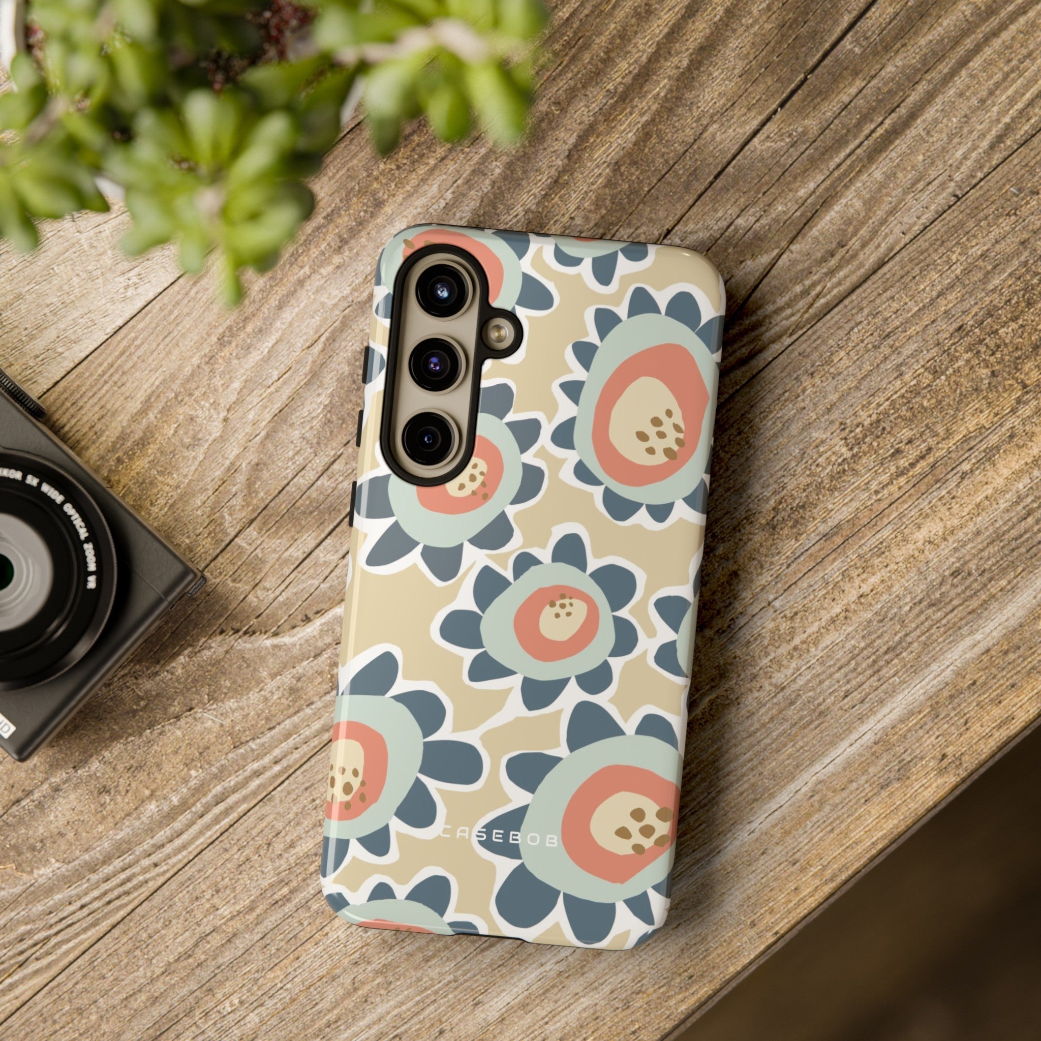 Pastel Happy Flower Phone Case - Protective Phone Case