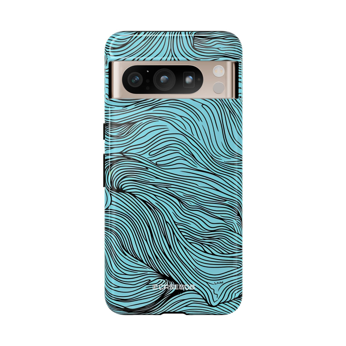 Wavy Serenity | Protective Phone Case for Google Pixel