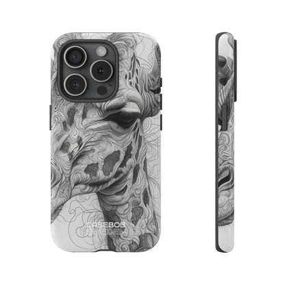 Arte Giraffa Vorticosa iPhone 15 - Tough