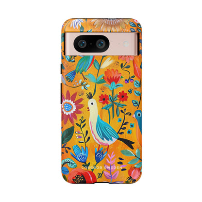 Whimsical Vintage Nature Harmony Google Pixel 8 - Tough Phone Case