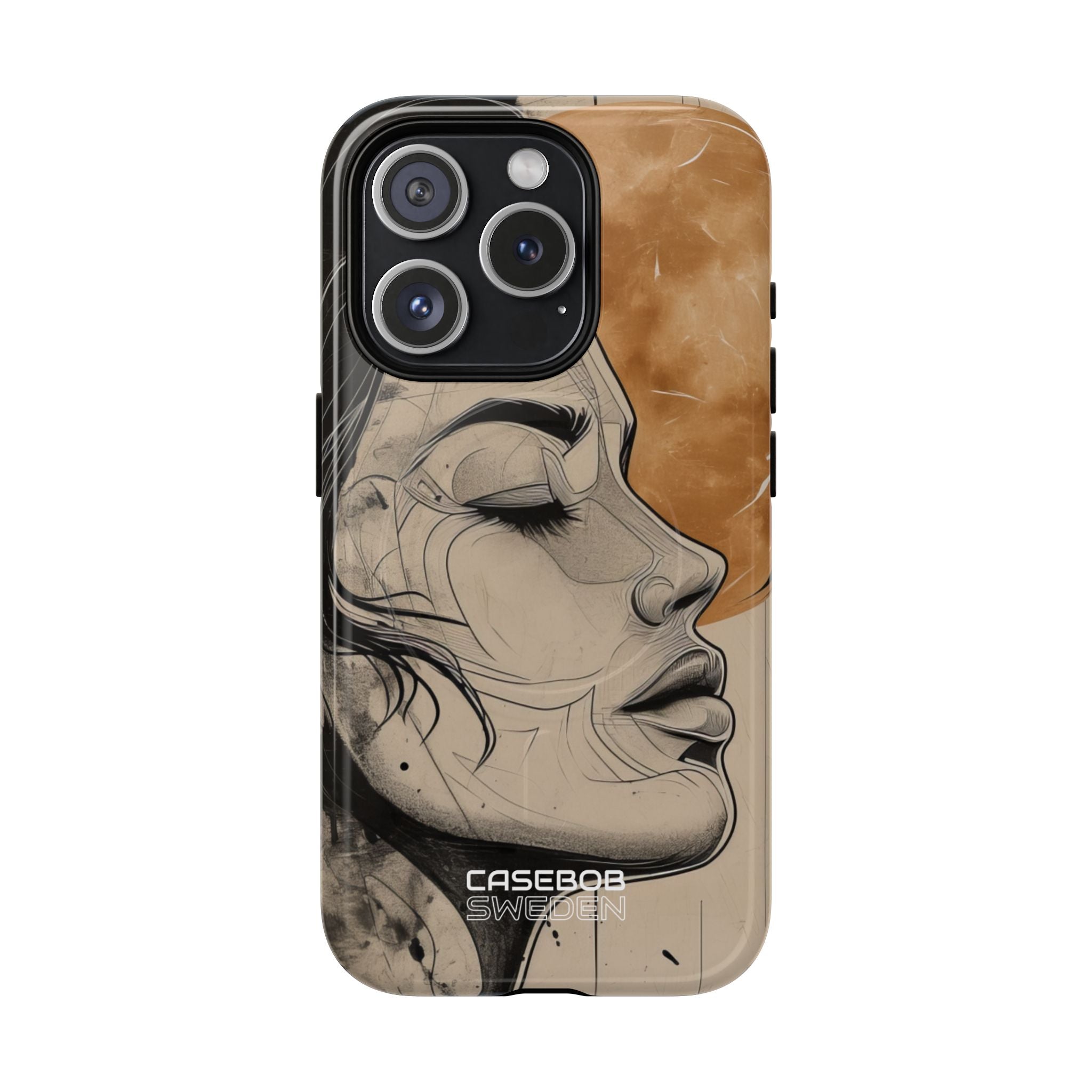 Moonlit Face Flow iPhone 15 - Tough+