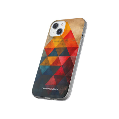 Geometric Energy - Flexi iPhone 14 Phone Case