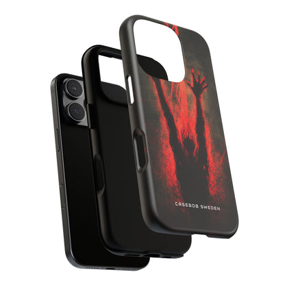 Gothic Crimson Ascension iPhone 16 - Tough Phone Case