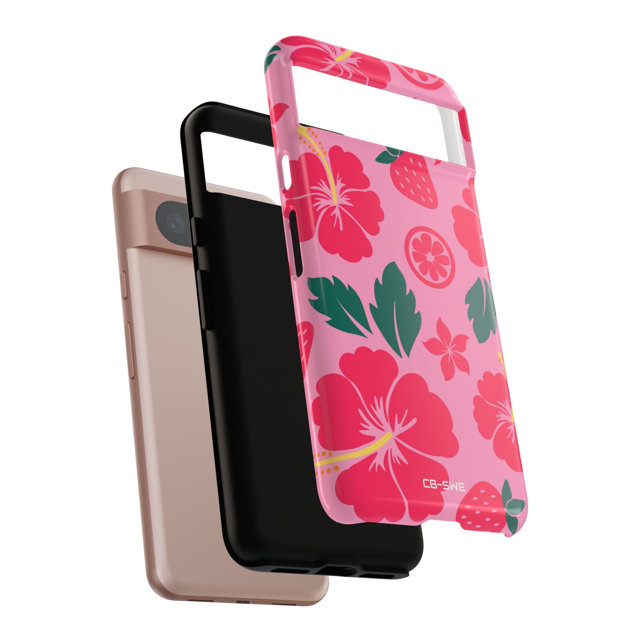 Tropical Hibiscus Harmony - Google Pixel Case