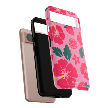 Tropical Hibiscus Harmony - Google Pixel Case