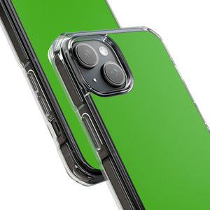 Kelly Green | Phone Case for iPhone (Clear Impact Case - Magnetic)