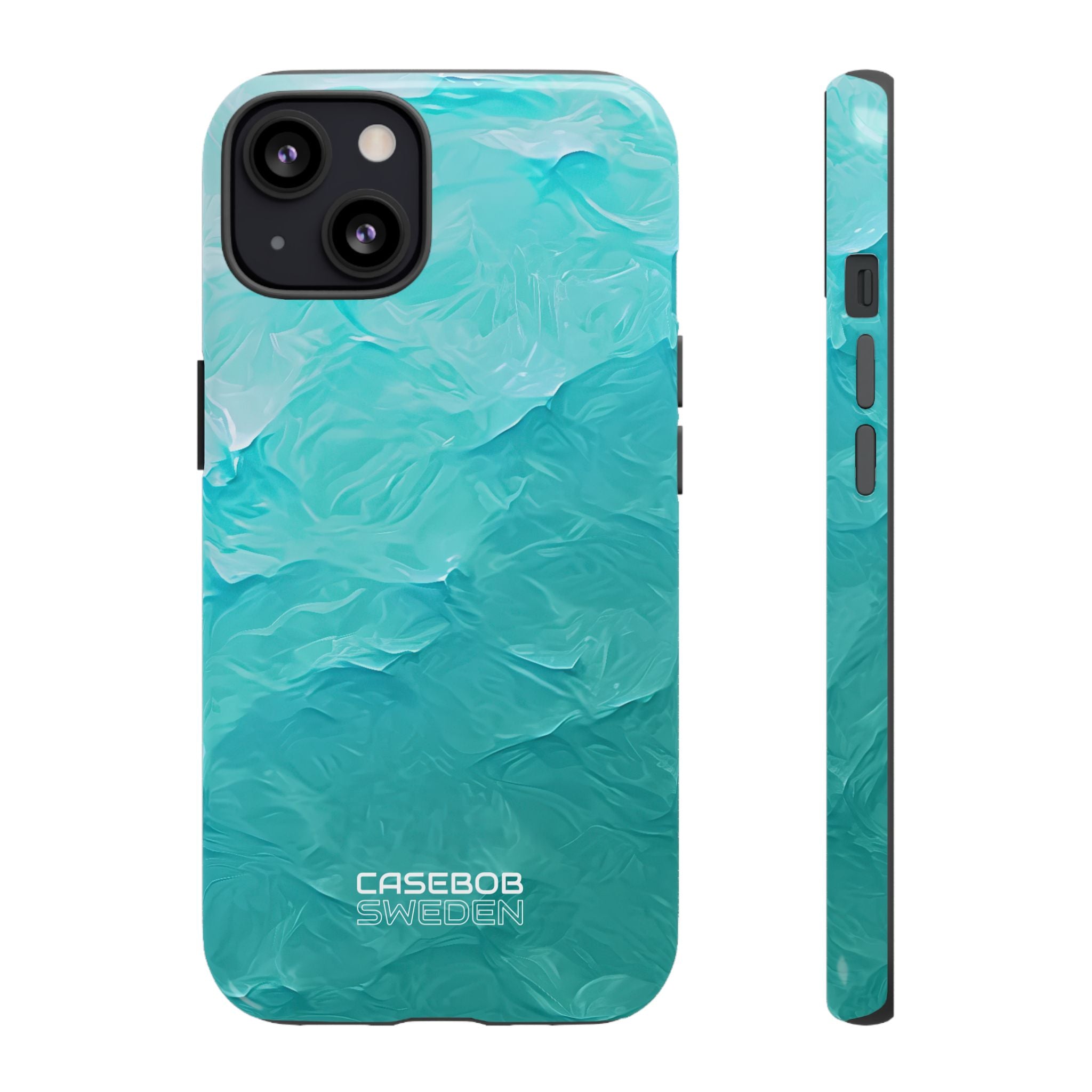 Soothing Aqua Currents iPhone 13 - Tough