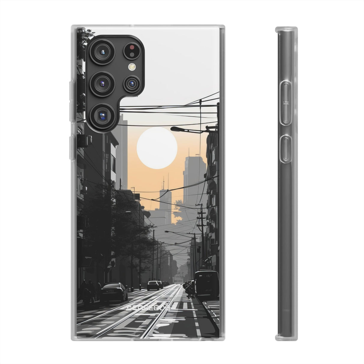 Urban Serenity Glow | Flexible Phone Case for Samsung Galaxy