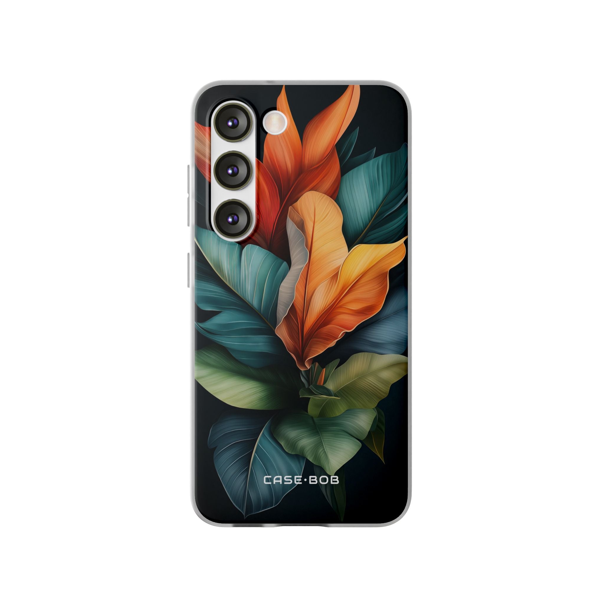 Tropical Leafburst Samsung S23 Case - Soft