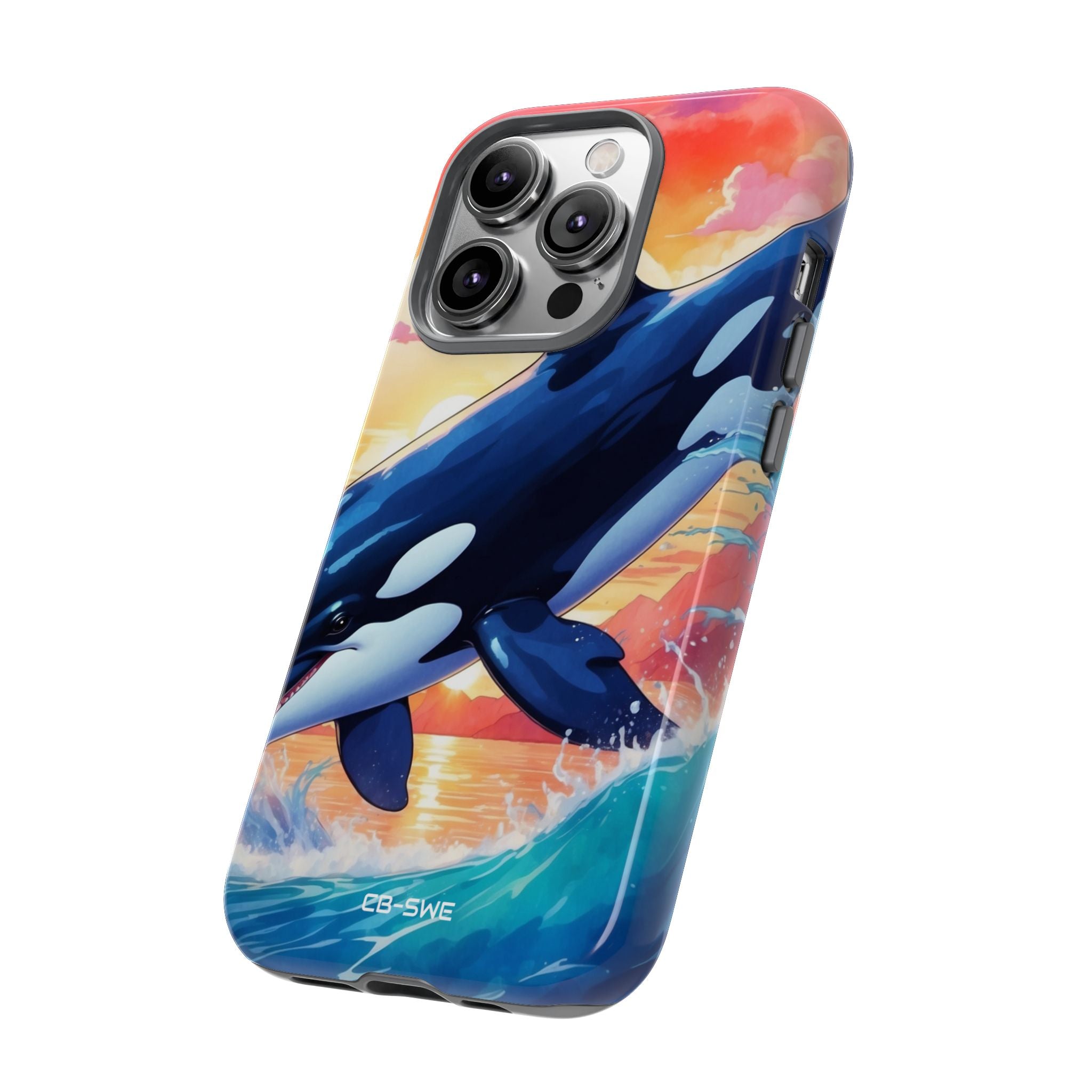 Orca Leaps Joyfully - iPhone Case