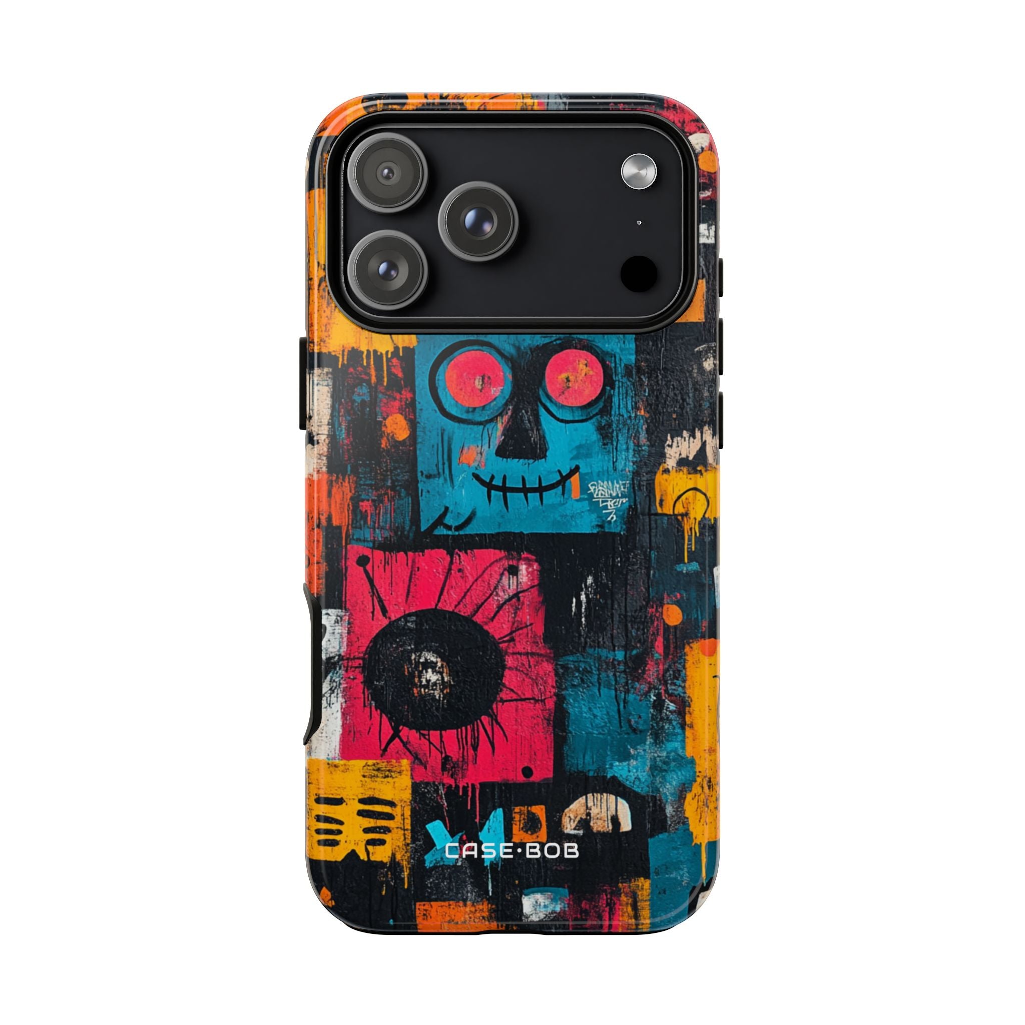 Blue Stitch Smile iPhone 17 Pro Max Case - Tough