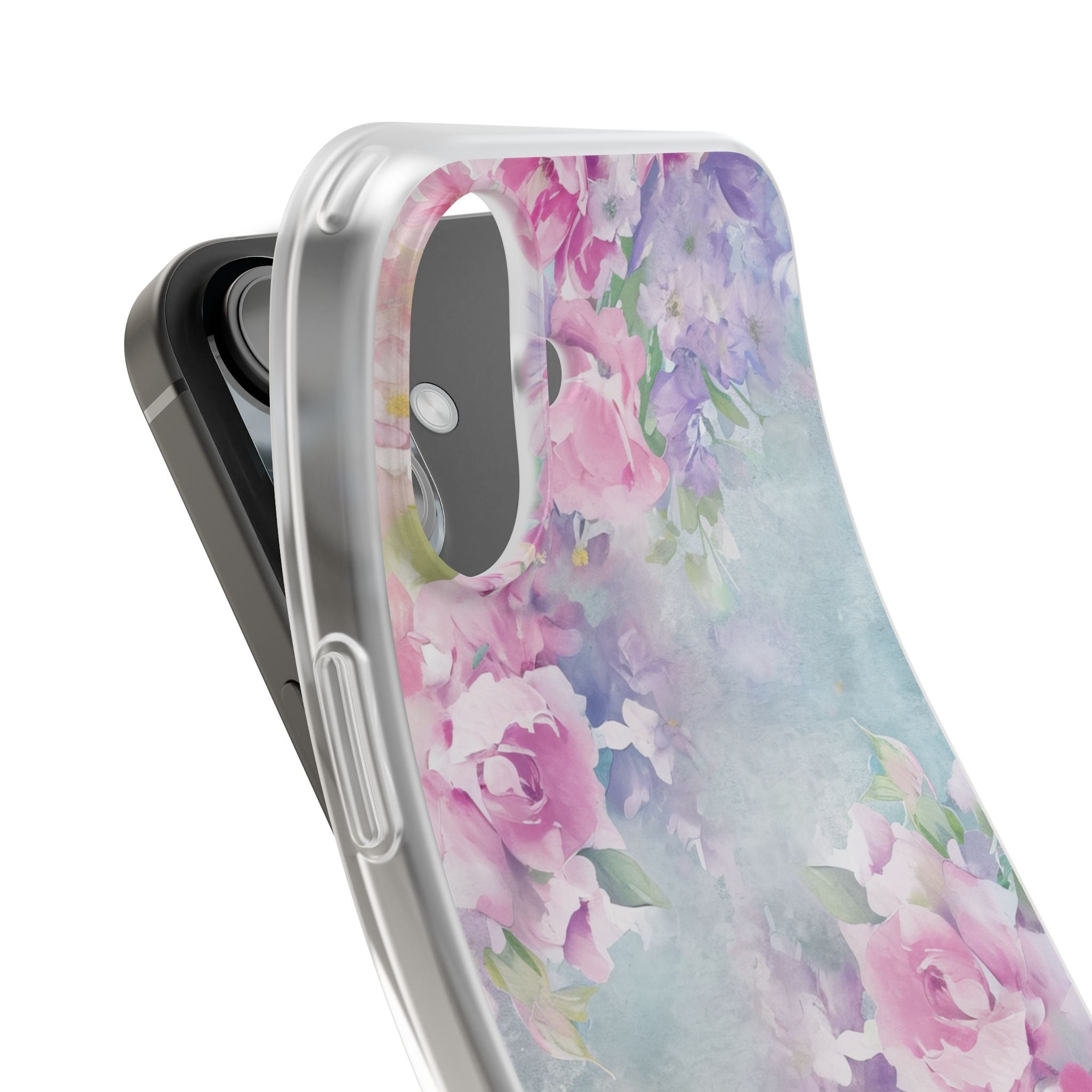 Dreamy Floral Watercolor - Flexi iPhone 16 Phone Case