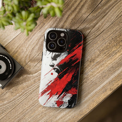 Shouting Profile Crimson iPhone 16 Pro Case - Tough