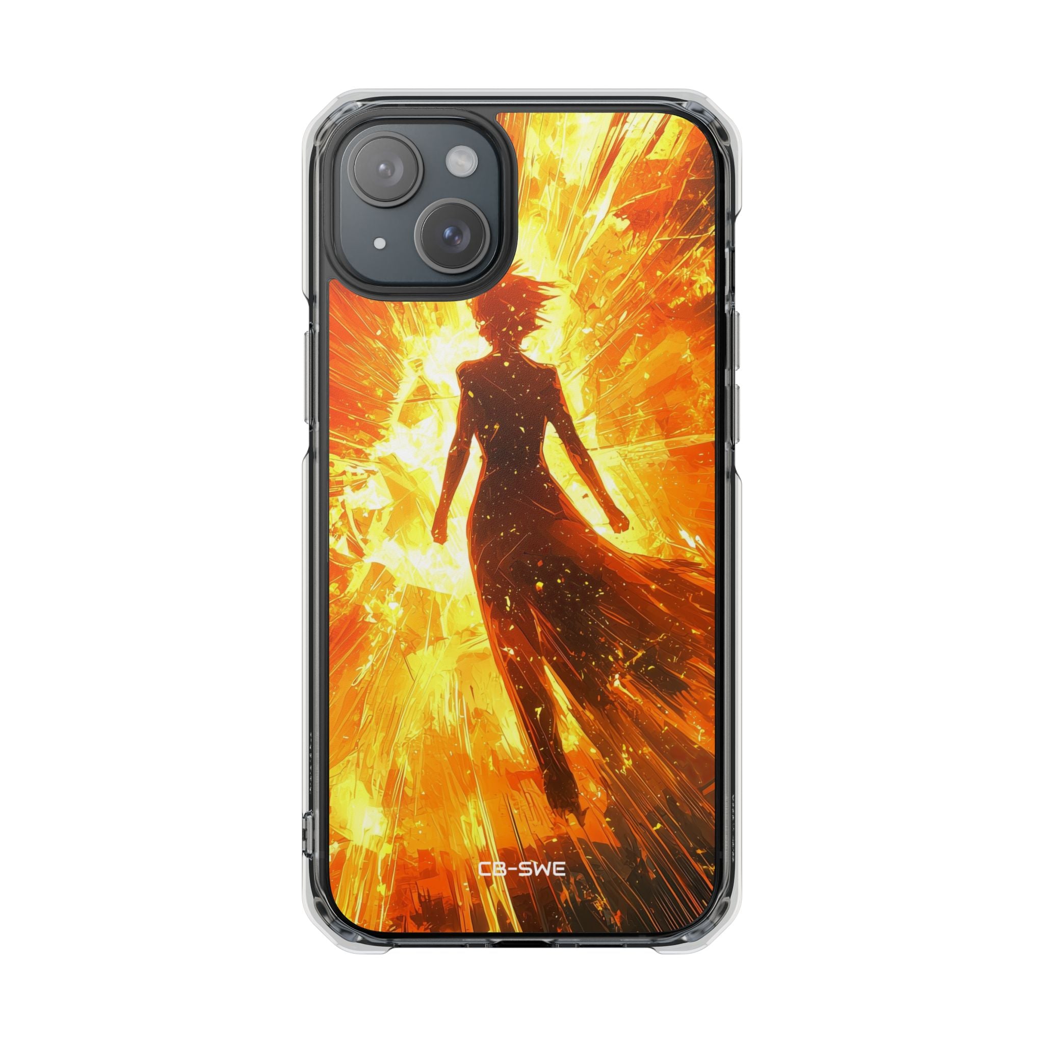 Fiery Energy Erupts iPhone Case - Impact