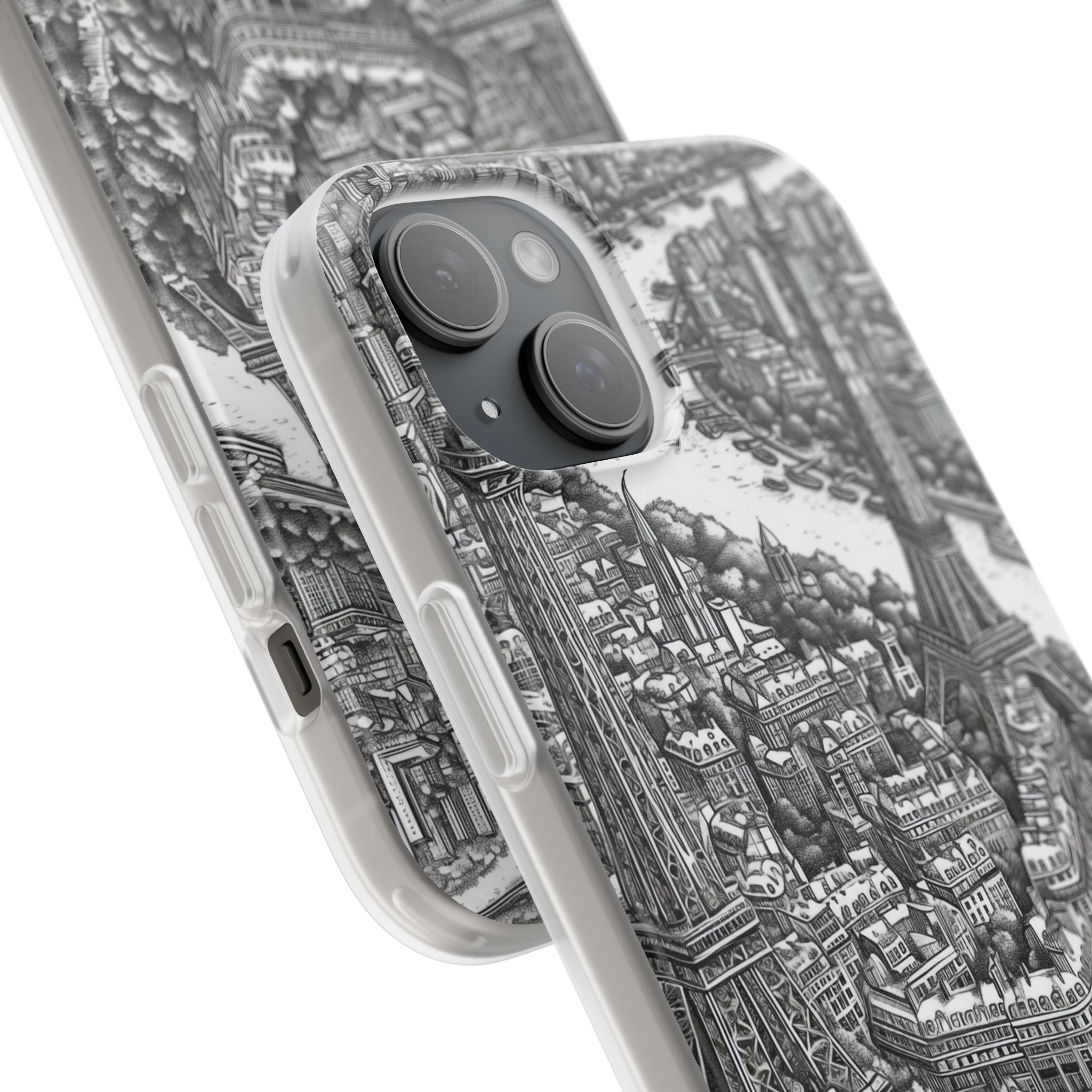 Timeless Cityscape | Flexible Phone Case for iPhone