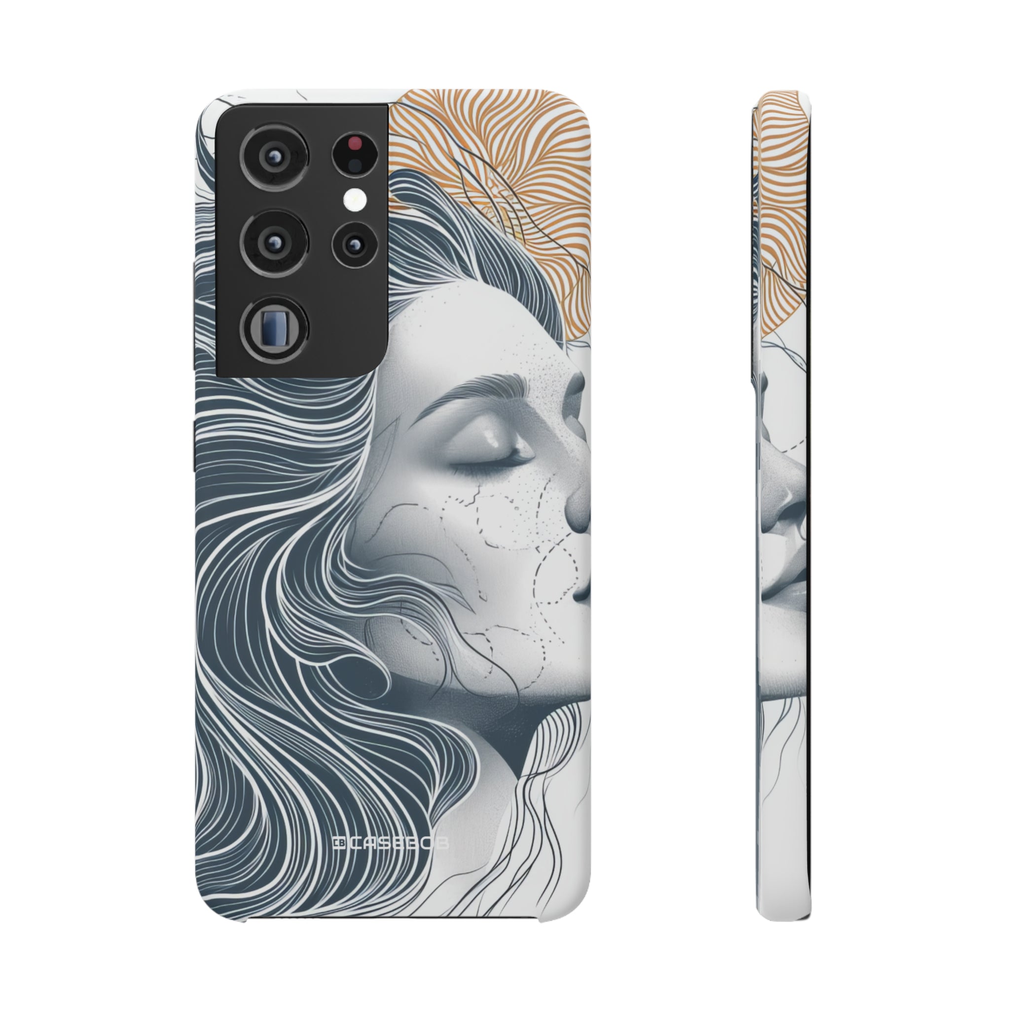 Serene Abstraction | Slim Phone Case for Samsung