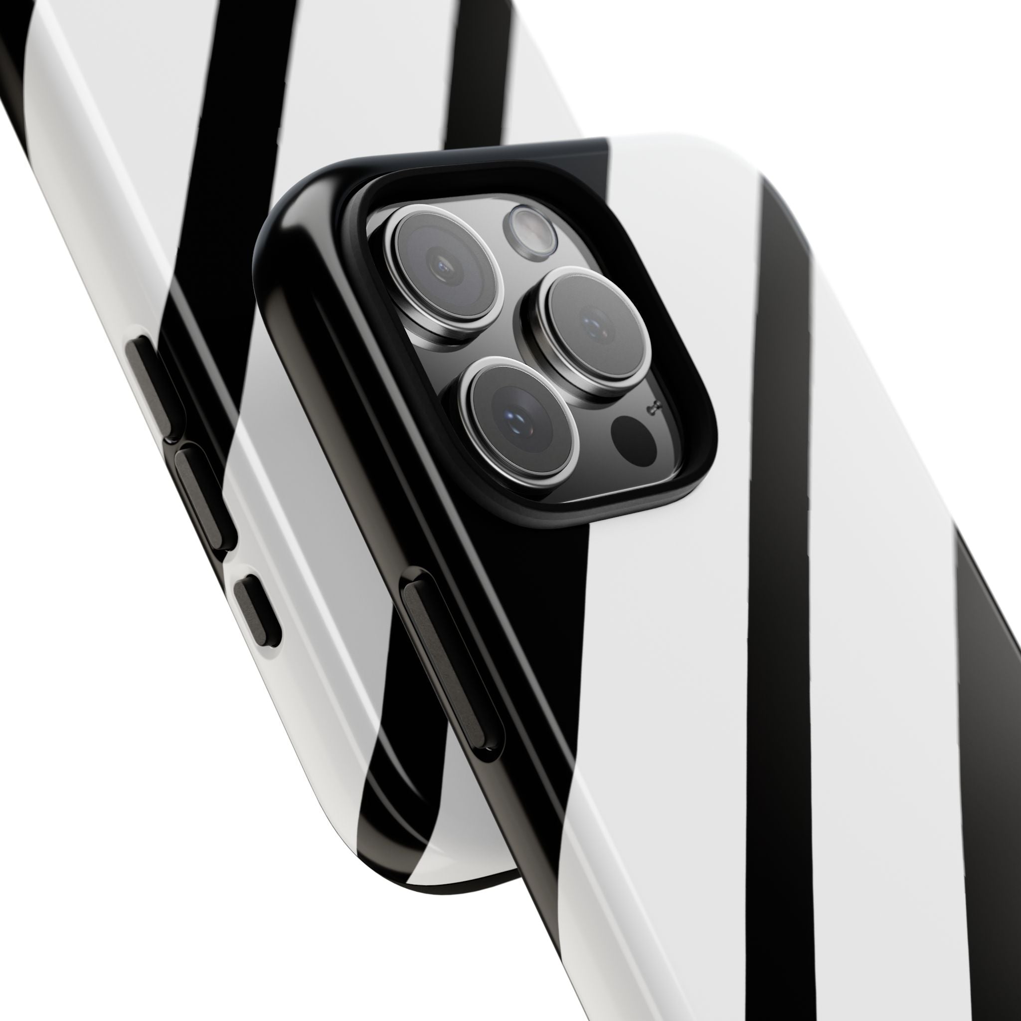 Monochrome Diagonal Symmetry - iPhone Case