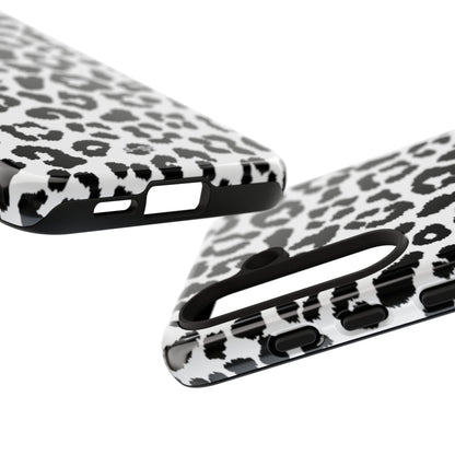 Monochrome Leopard Essence - Samsung Case