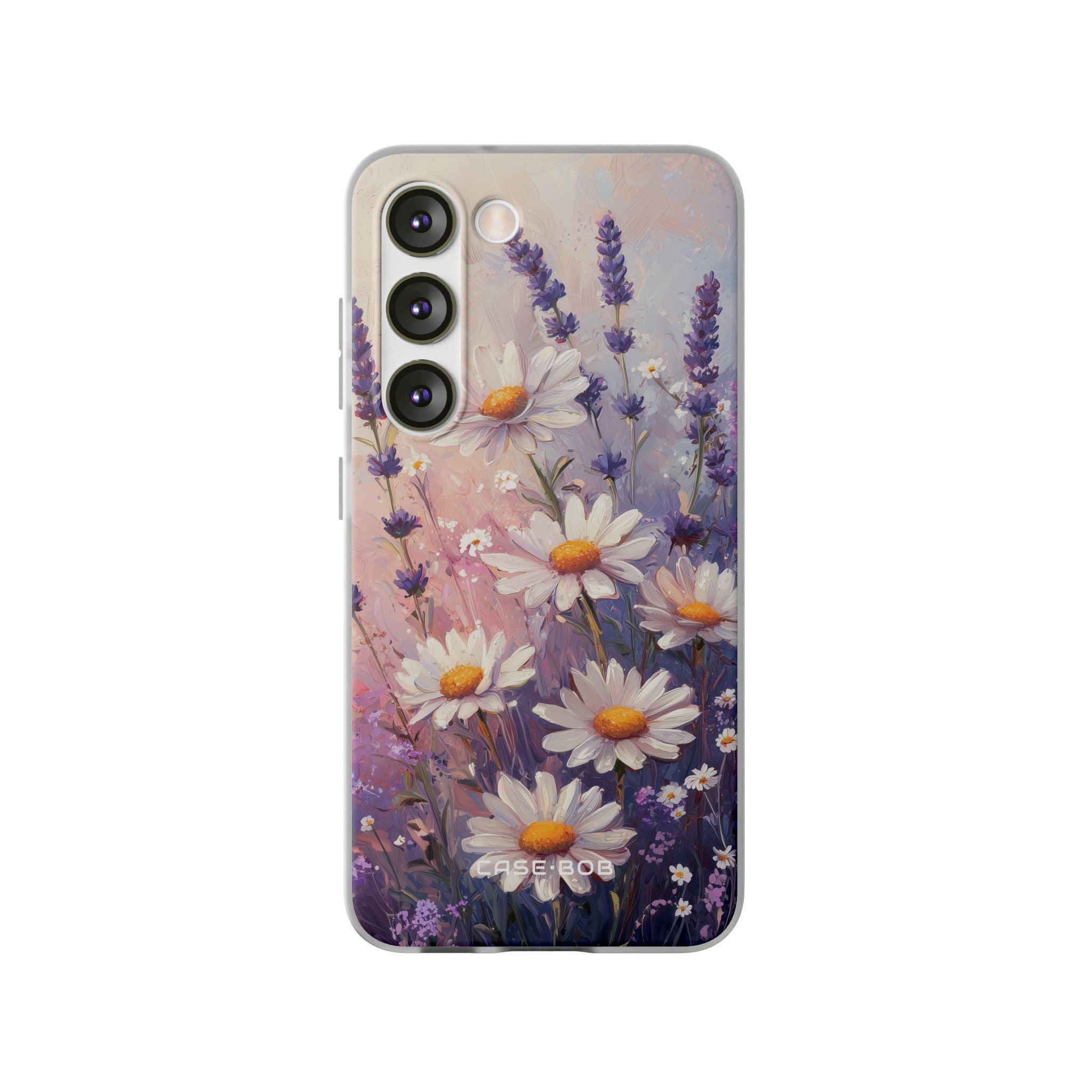Daisy Lavender Bloom Samsung S23 Case - Soft