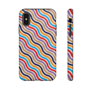 Thin wave Line - Protective Phone Case