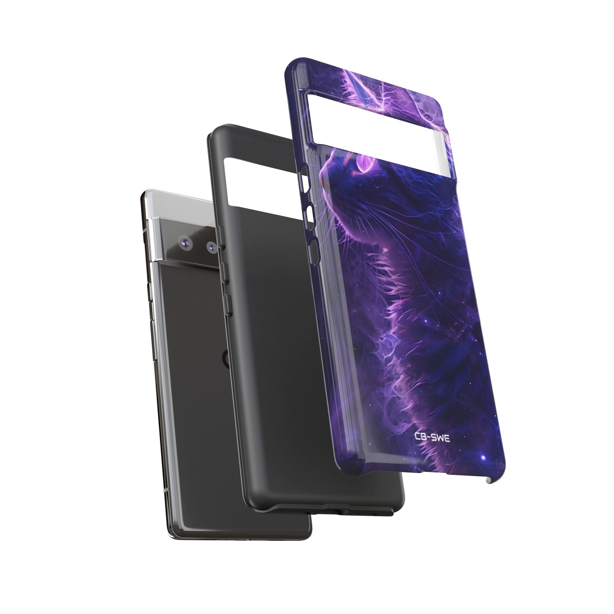 Mystical Starlit Cat - Google Pixel Case