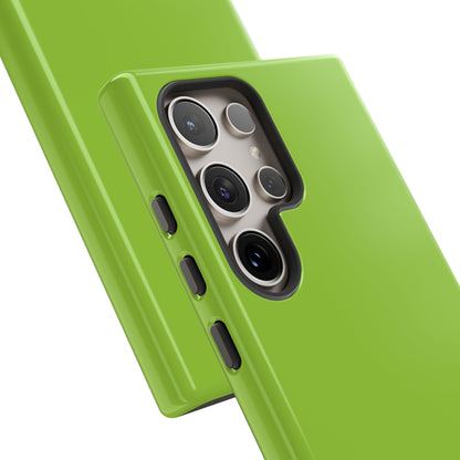 Lime Green Minimalist Canvas - For Samsung S24