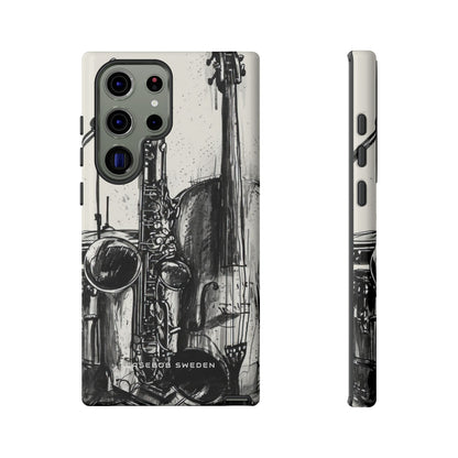 Jazz Instrument Line Symphony Samsung S23 - Tough Phone Case