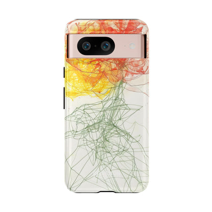 Fiery Blossom Tangle Google Pixel 8 - Tough