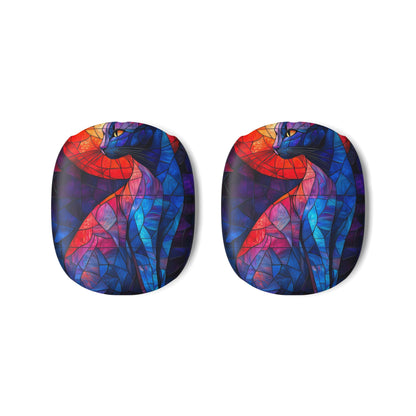 Stained Glass Cat - AirPod Max Case