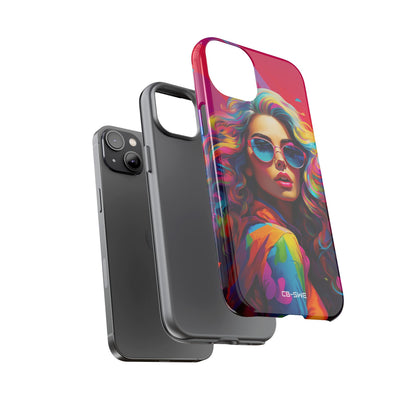 Surreal Color Fusion - iPhone Case