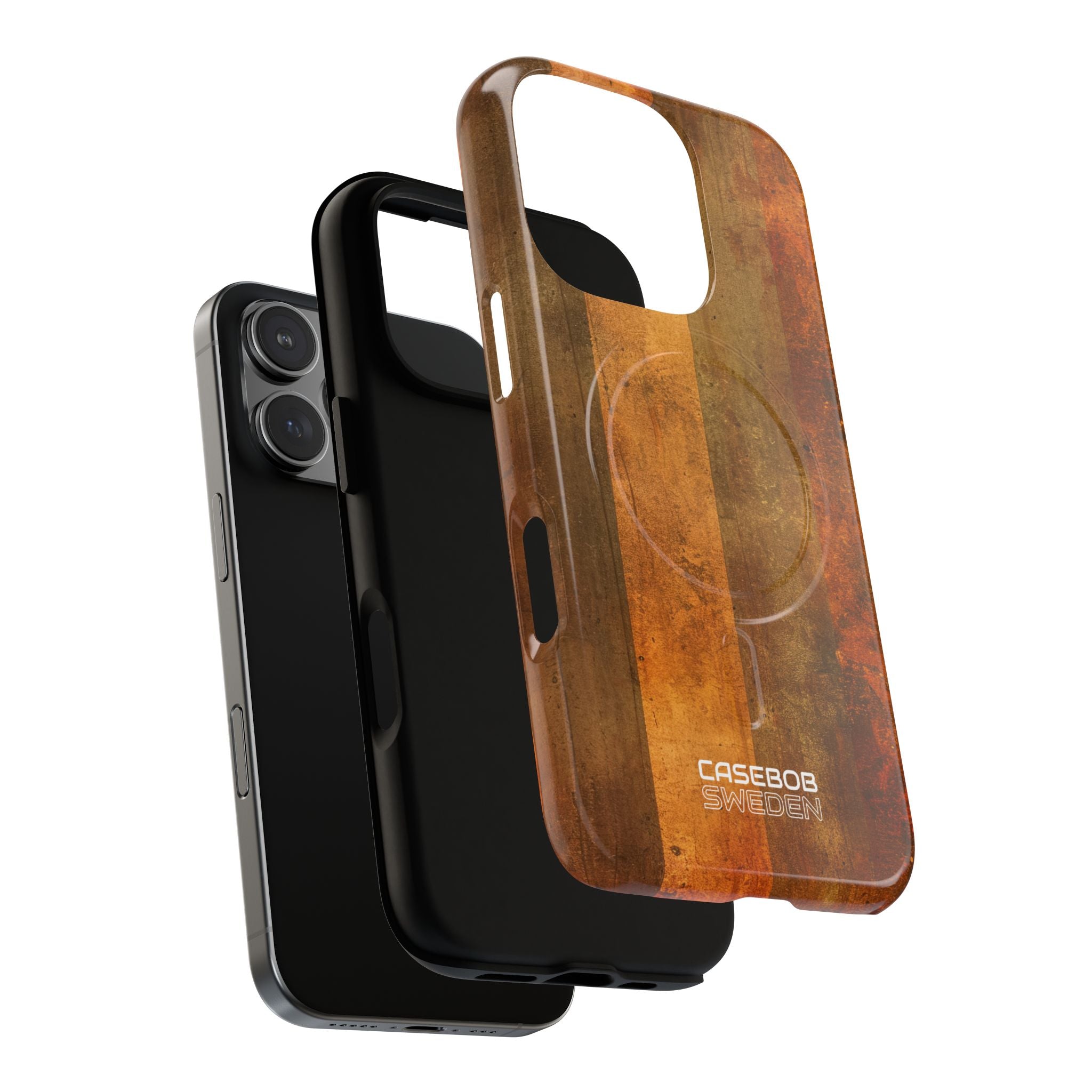 Rustic Striped Texture iPhone 16 - Tough+
