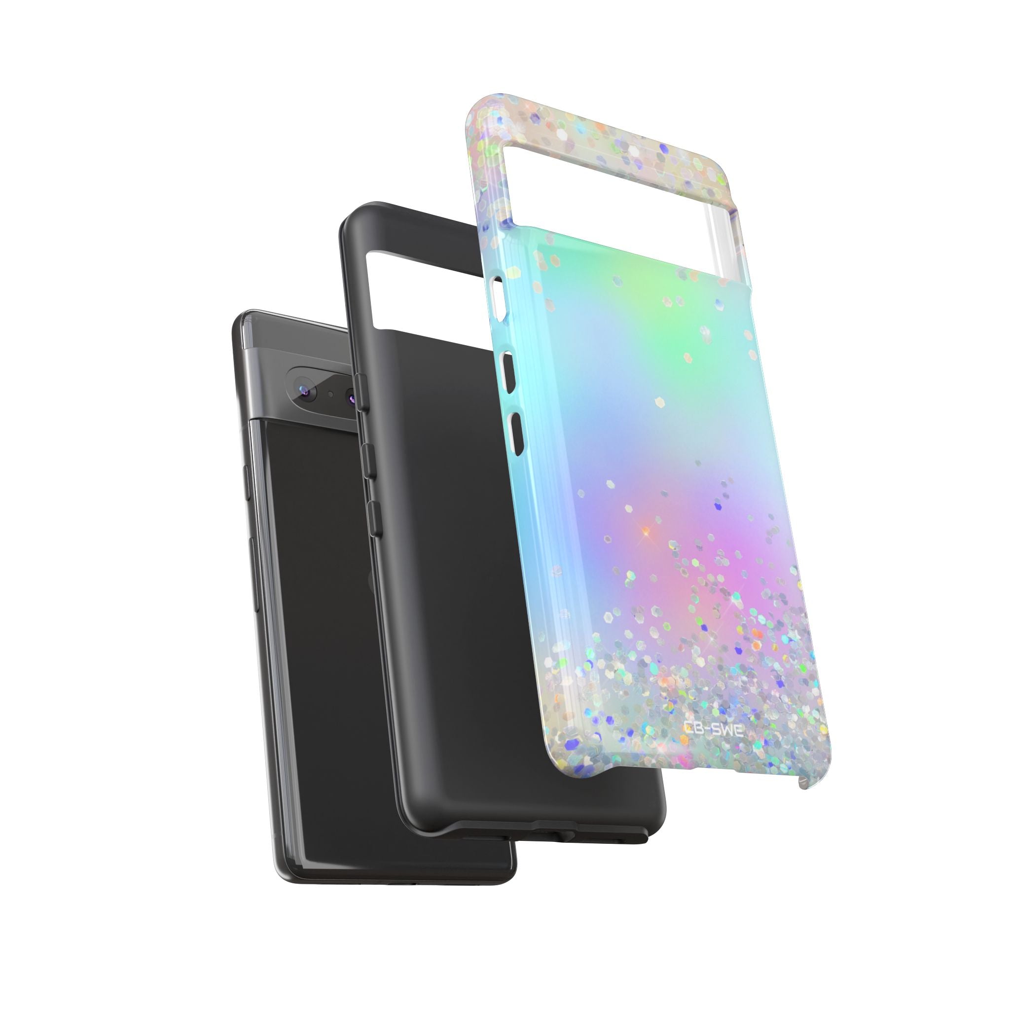 Pastel Dreams Glitter - Google Pixel Case