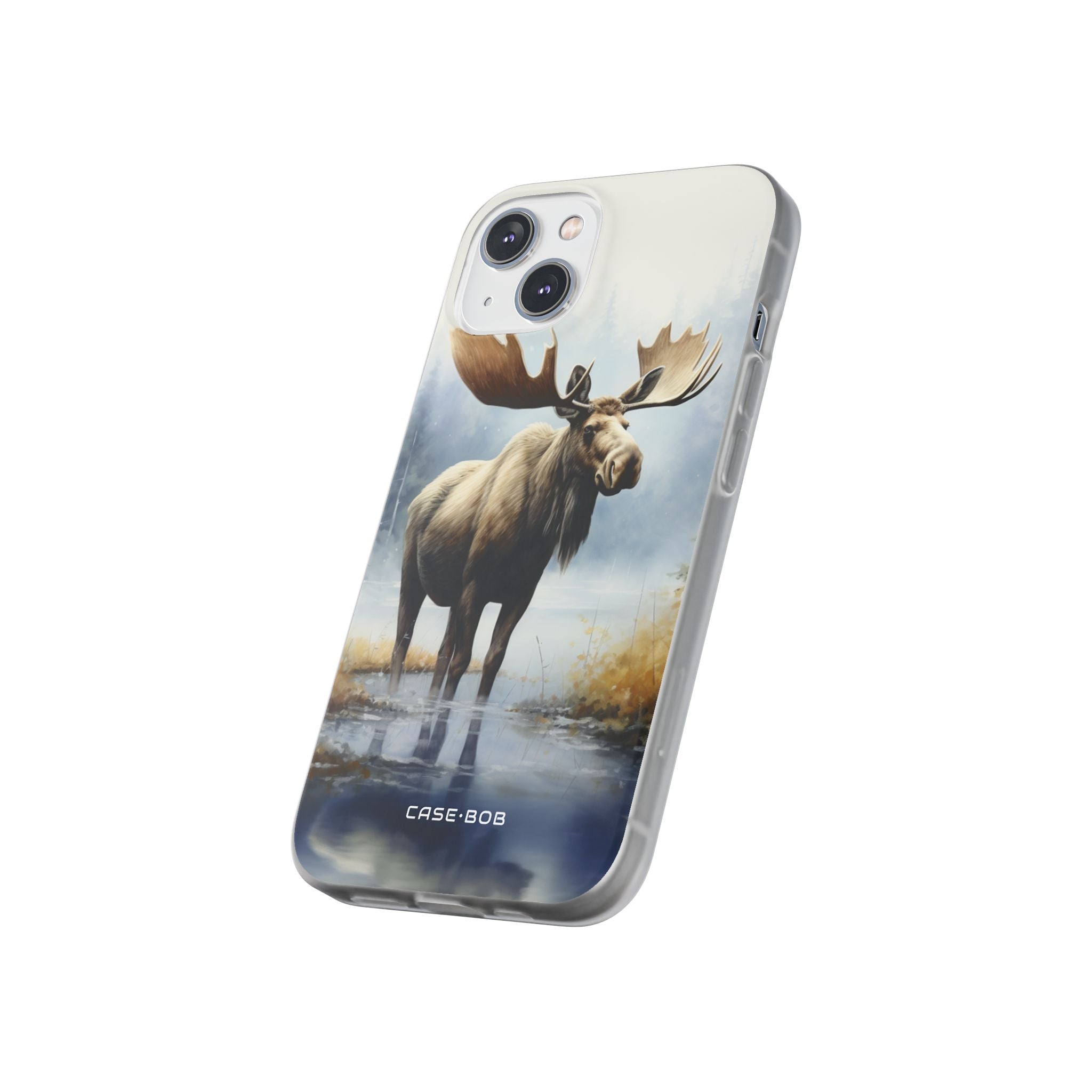 Moose Reflection iPhone 14 Case - Soft