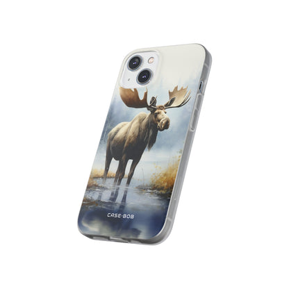 Moose Reflection iPhone 14 Case - Soft