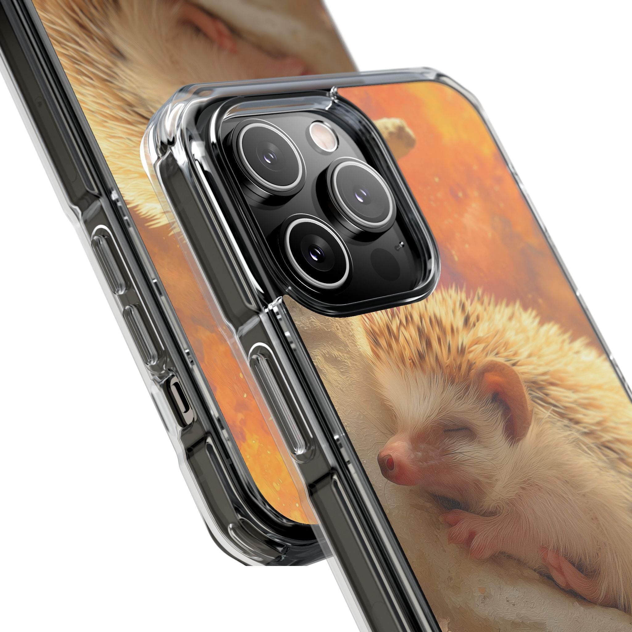 Hedgehog Rests Dreaming iPhone Case - Impact