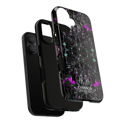 Cybernetic Neon Nexus iPhone 16 - Tough