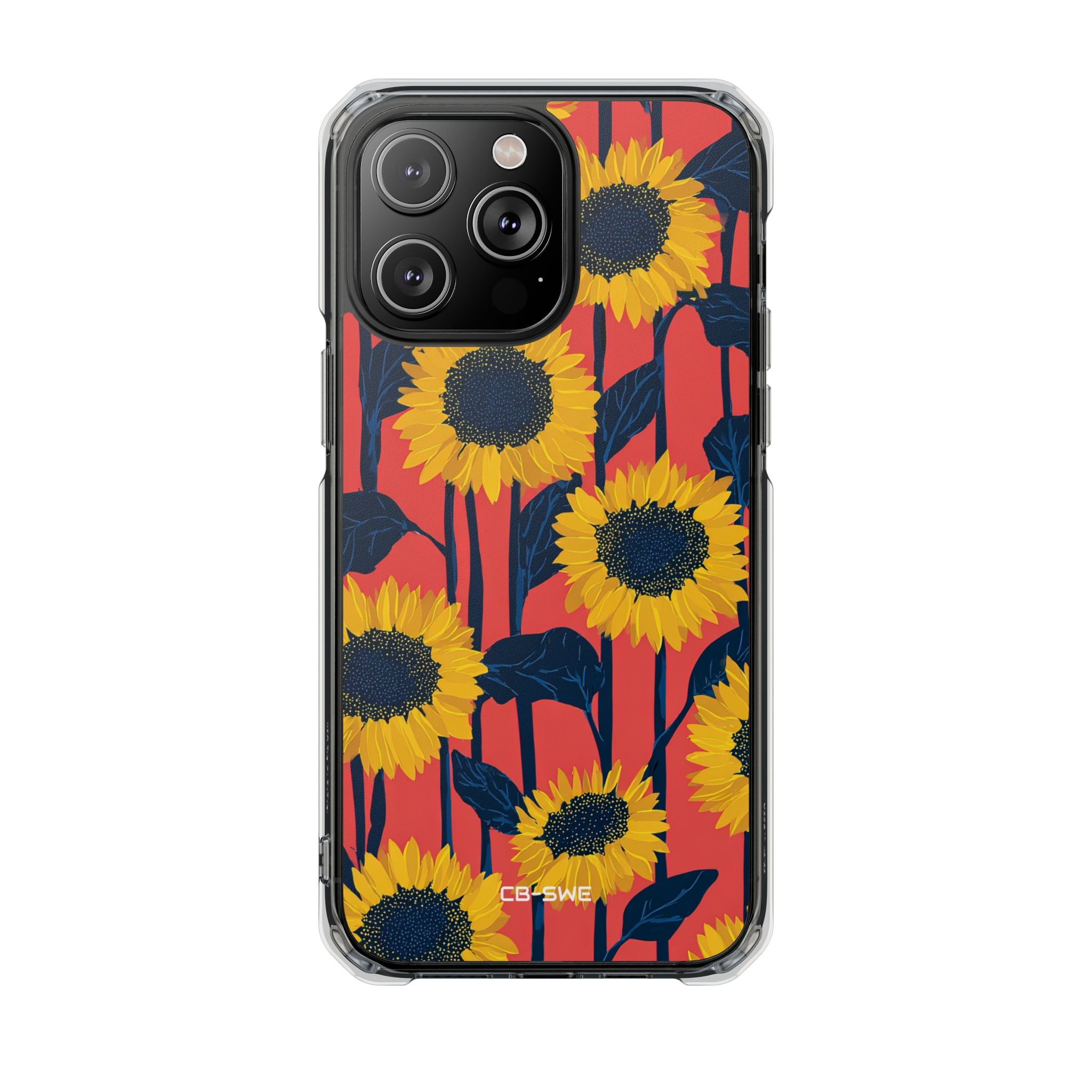 Vibrant Sunflower Rhythm iPhone Case - Impact
