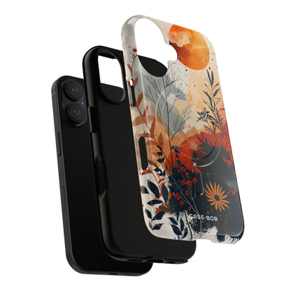Orange Solstice iPhone 16 Case - Tough+
