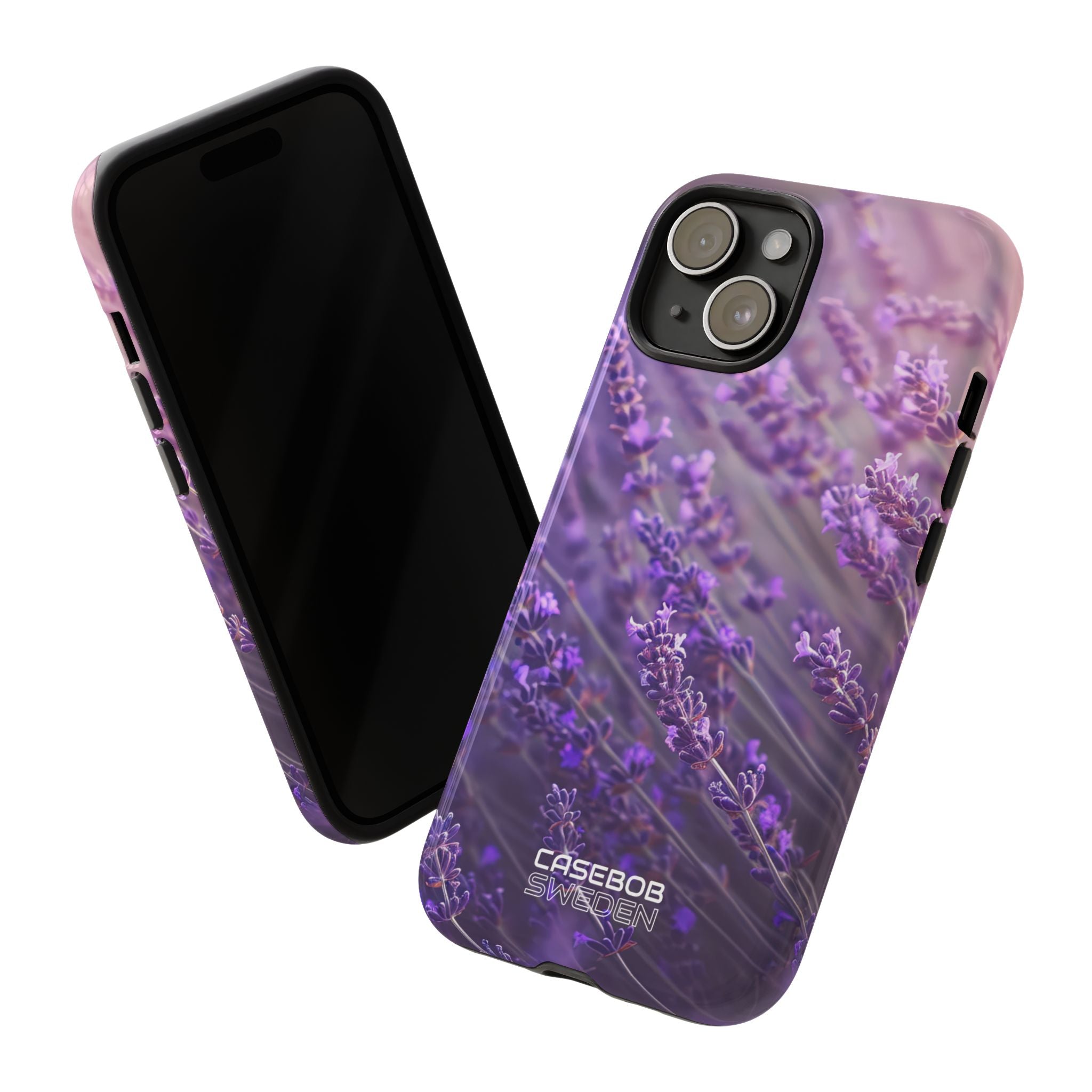 Lavendel Droomlandschap iPhone 15 - Tough