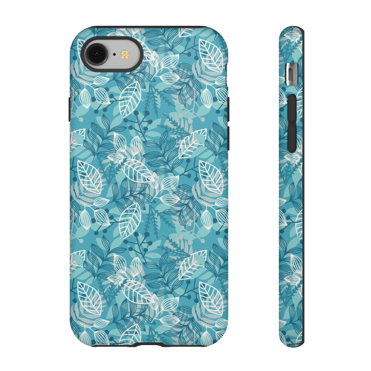 Spring Blue Leaf - Protective Phone Case