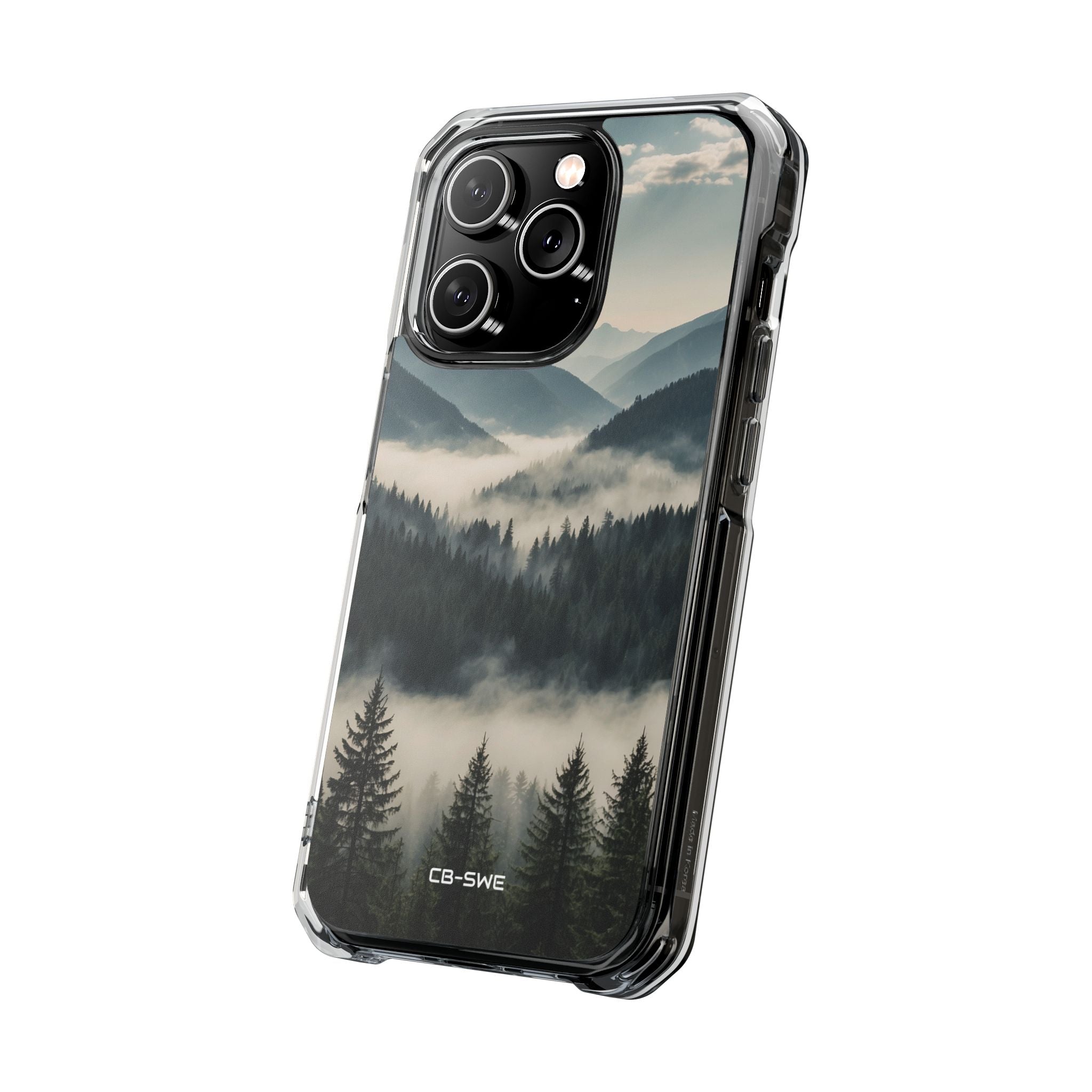 Misty Forest Embrace iPhone Case - Impact