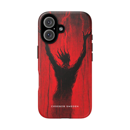 Crimson Despair iPhone 16 - Tough Phone Case